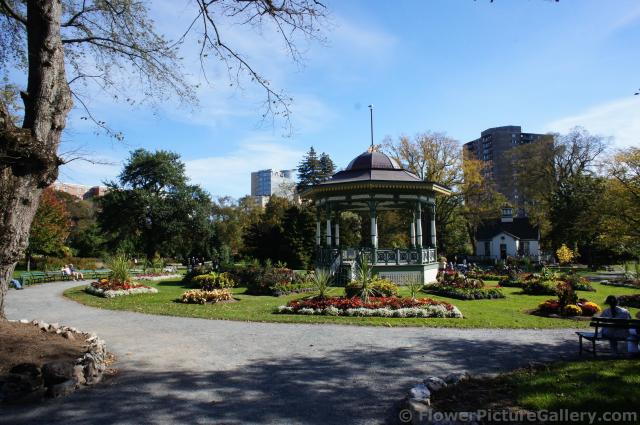 Halifax Public Gardens Gazebo surrounded by mini-flower gardens.jpg