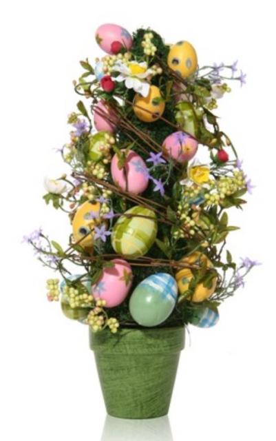 Easter eggs arrangements pictures.JPG