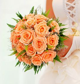 Orange roses wedding bouquet images.JPG