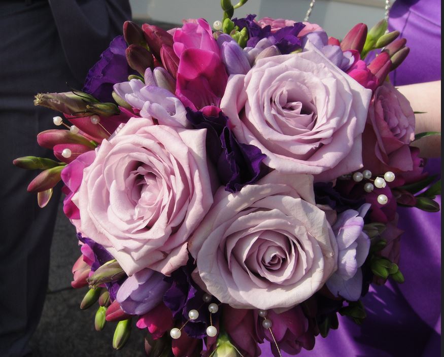 Purple wedding bouquet pictures.JPG