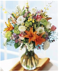 Mother's day flowers in glass vase.PNG
