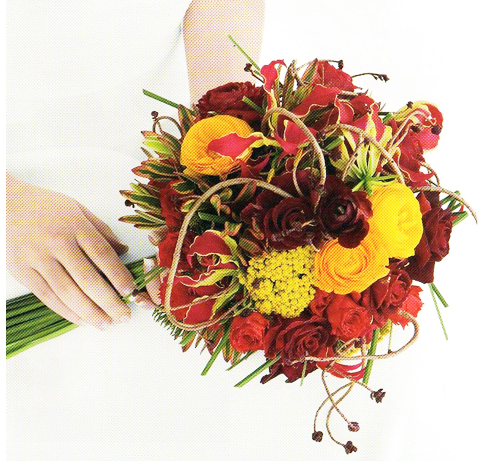 Red and yellow bride bouquet images.PNG