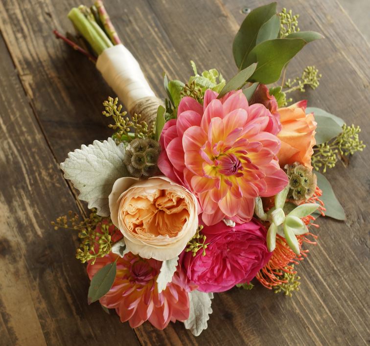 Orange bridal bouquet images.JPG