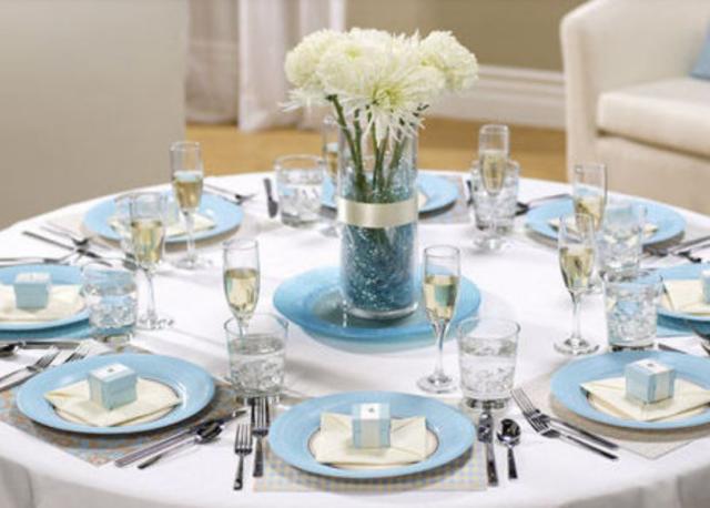 Modern cheap wedding table decor ideas pictures.JPG