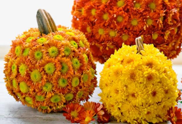 2015 pumpkin flower decoration ideas image.JPG