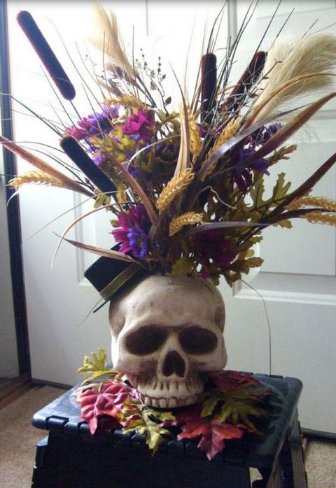 Scary halloween centerpiece ideas picture.JPG