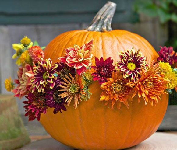 Unique pumpkin arrangement photo.JPG