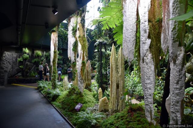 Cave Rock Formations of Secret Garden Gardens by the Bay