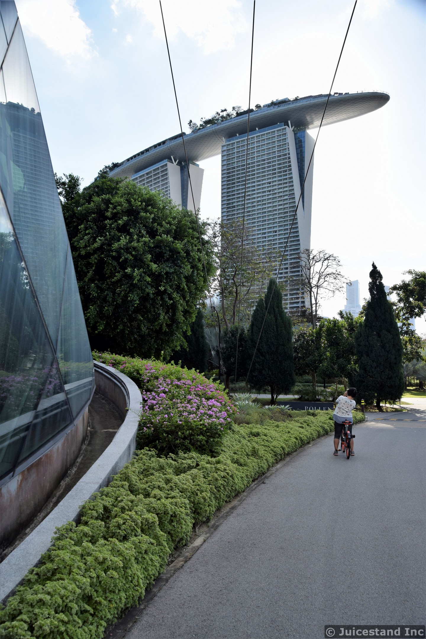 Marina Bay Sands Seen from Gardens by the Bay
