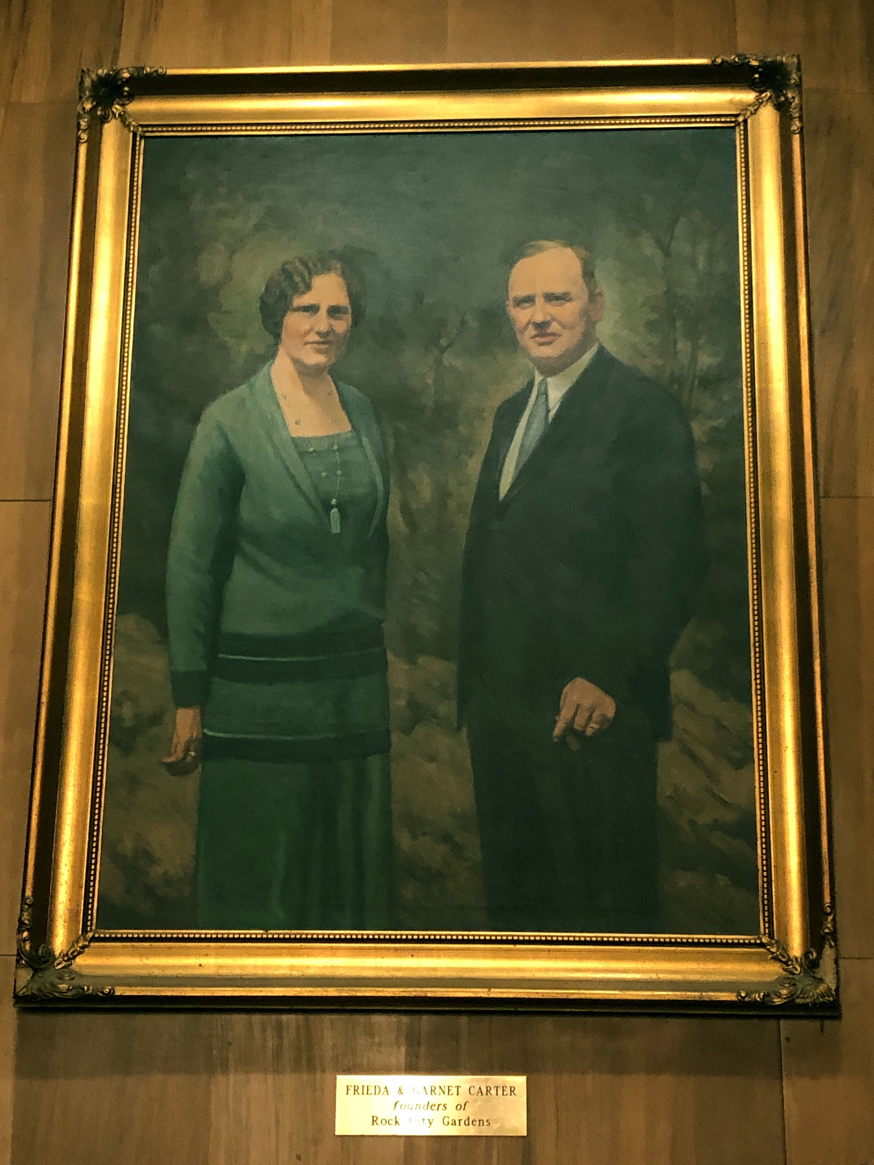 Frieda & Garnet Carter Portrait Painting
