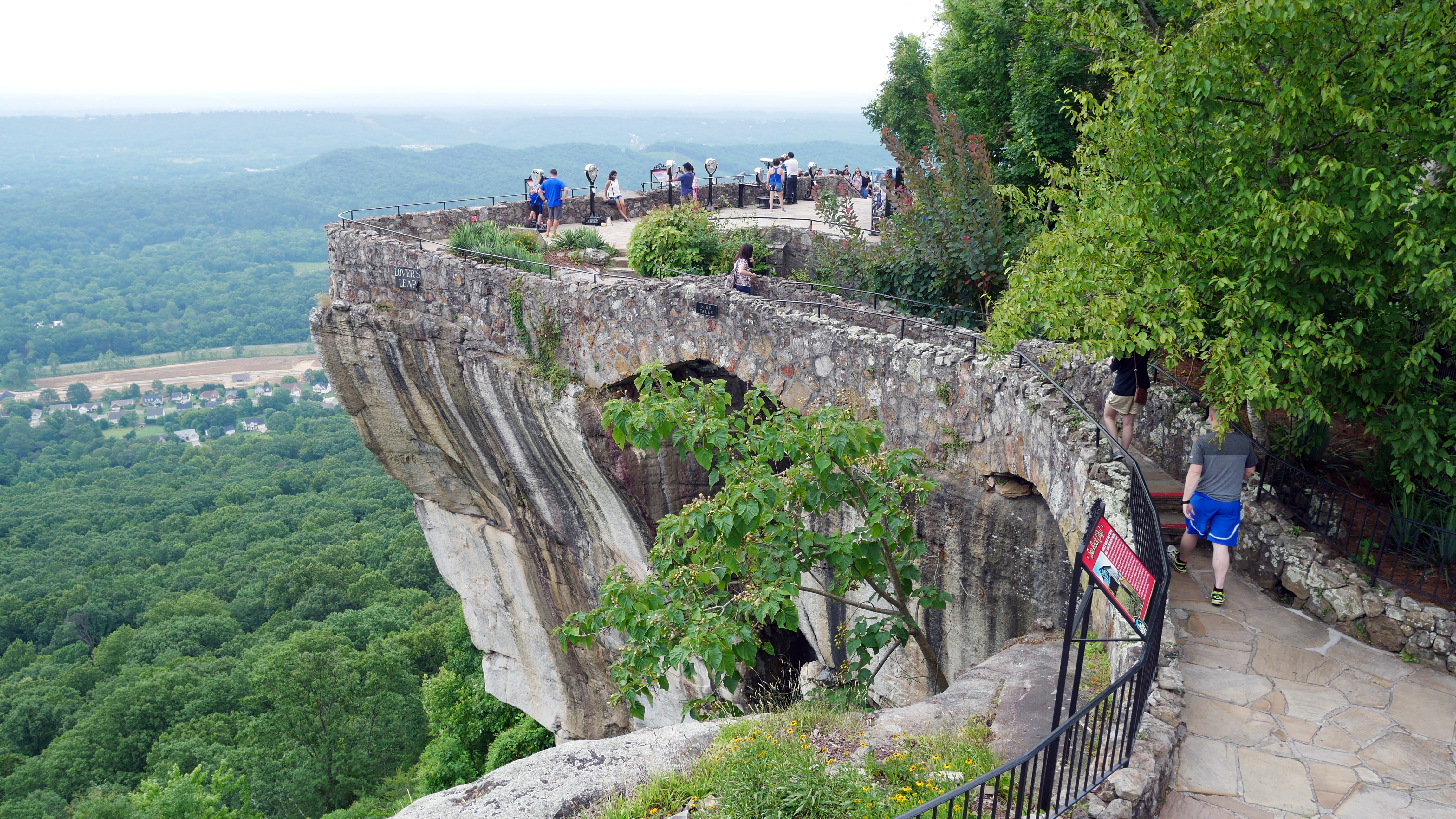 High Falls area of Rock City Gardens