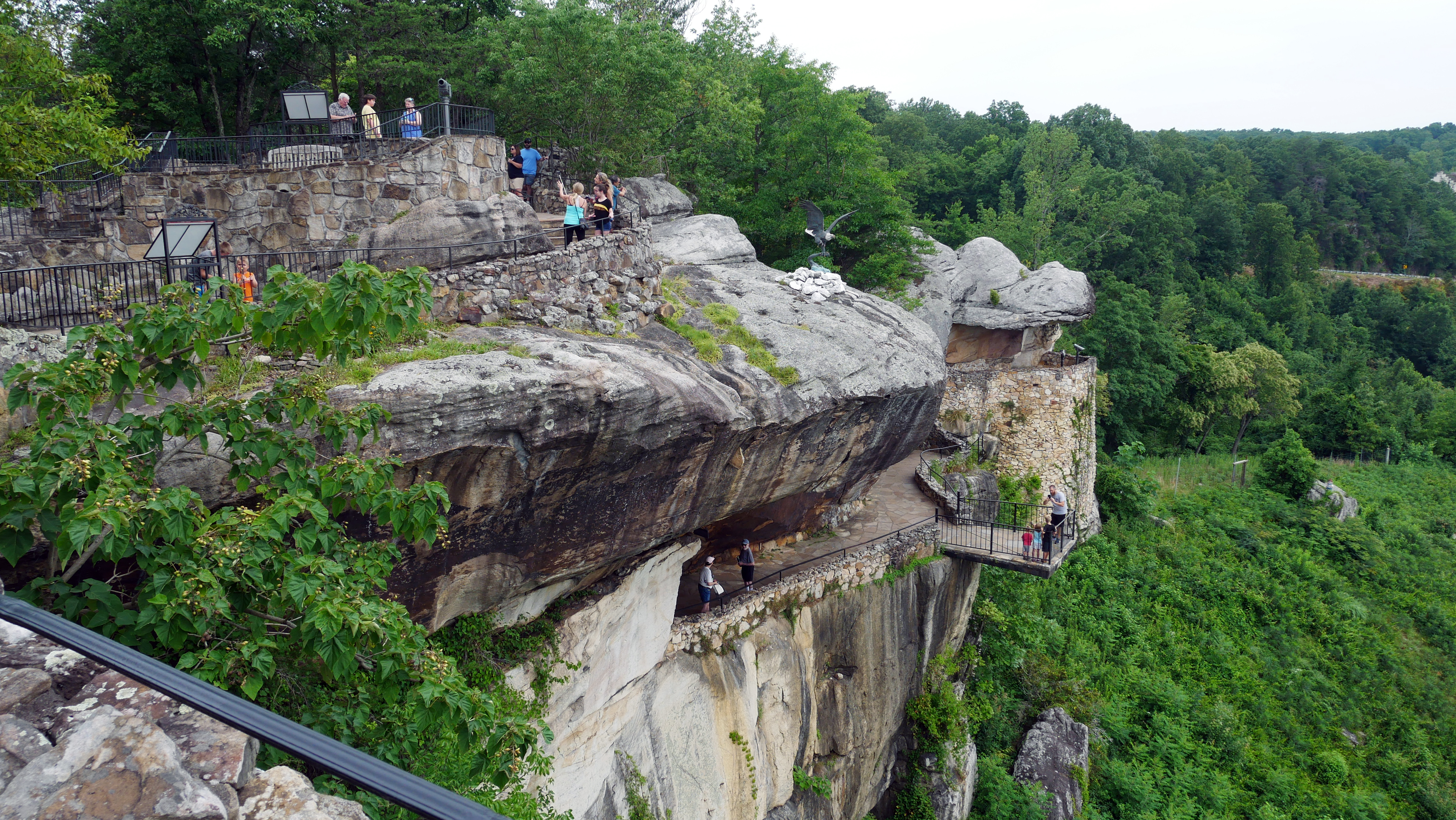 Overlooks at Rock City Gardens
