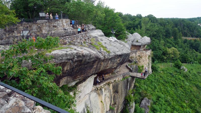 Overlooks at Rock City Gardens