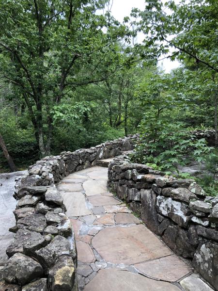 Rock Bridge on Rock City Garden Trail