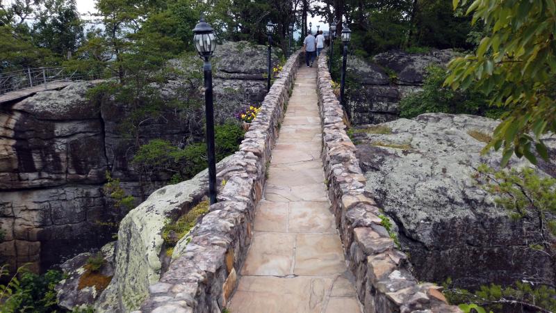Rock City Garden Stone Bridge