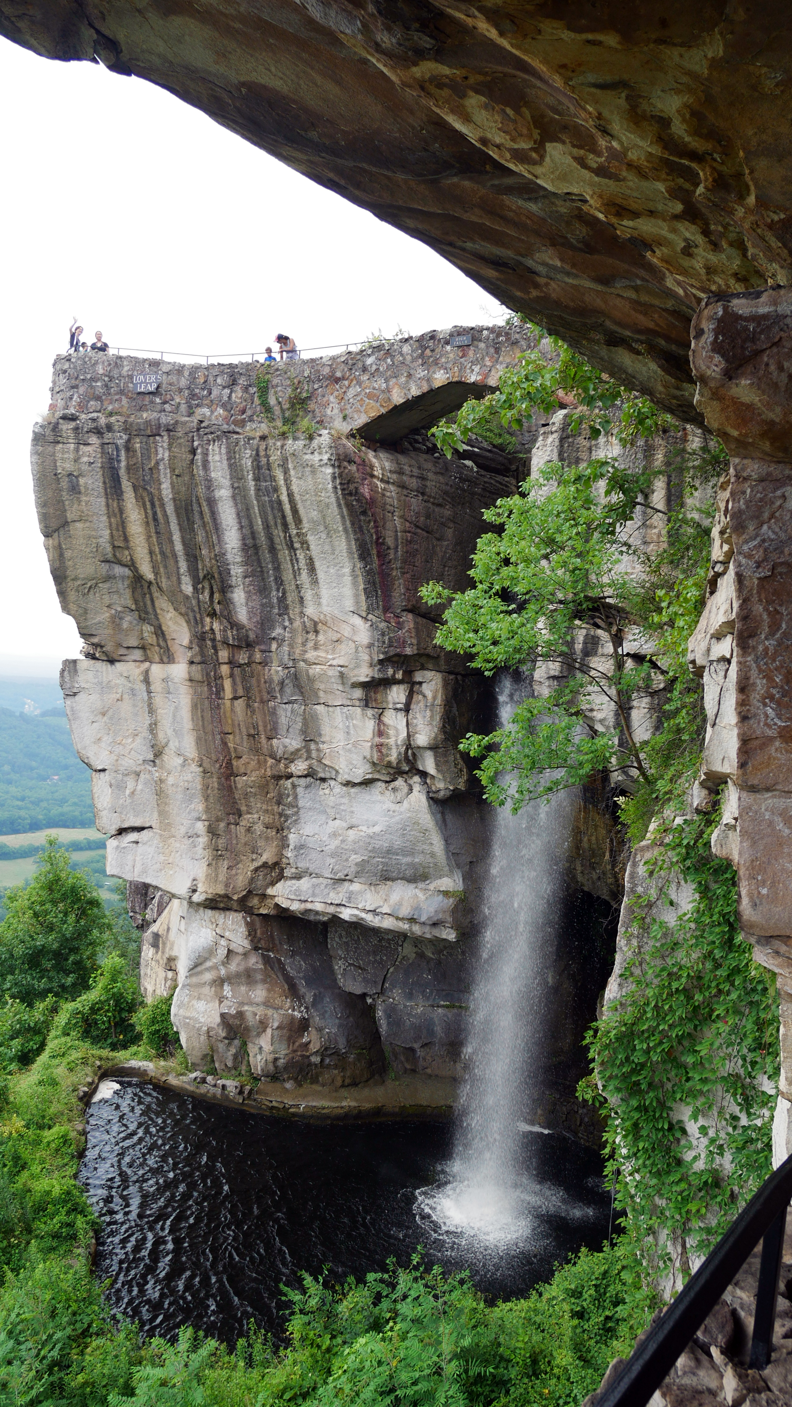 Rock City Gardens Waterfall