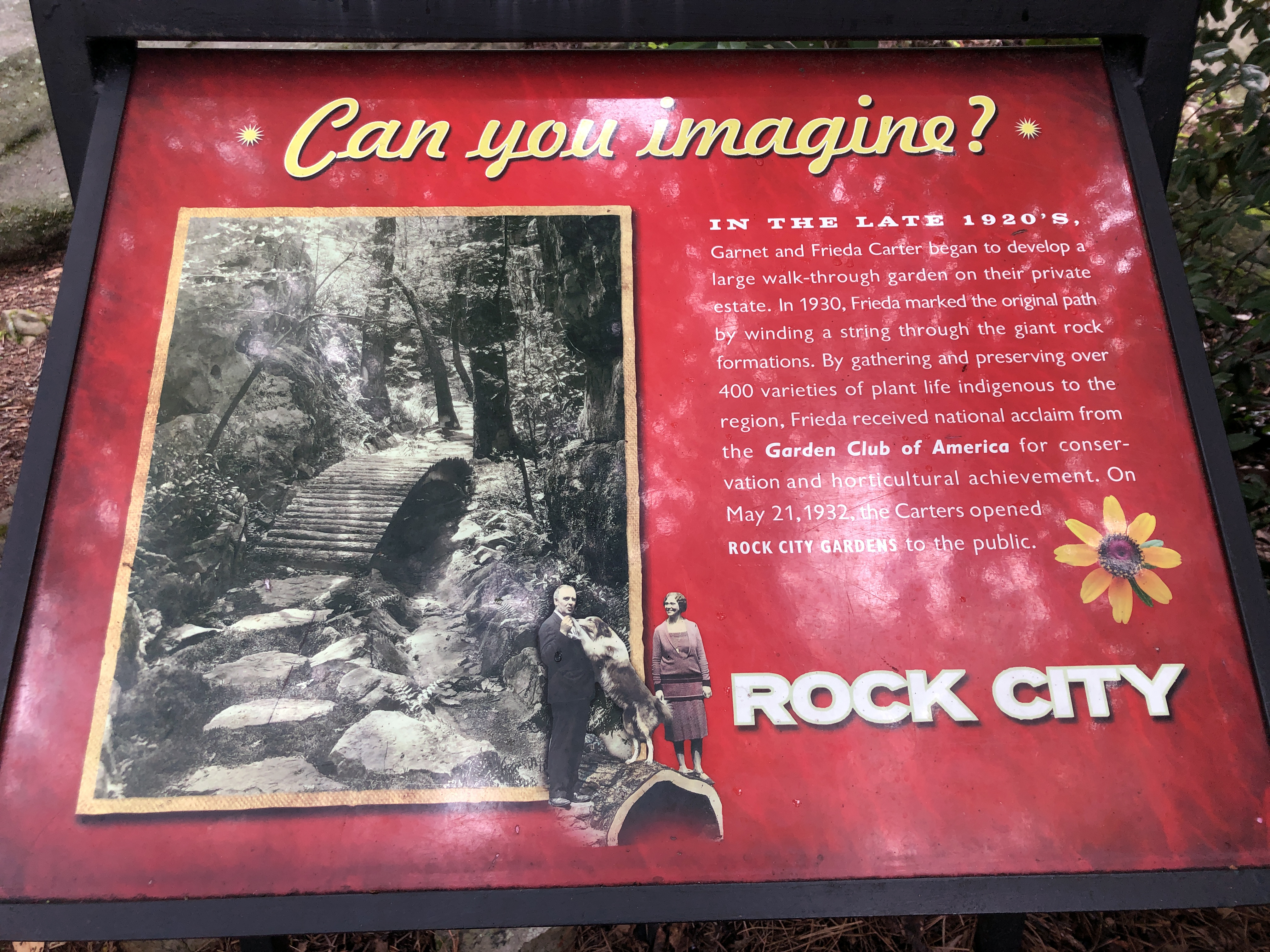 Rock City in late 1920s