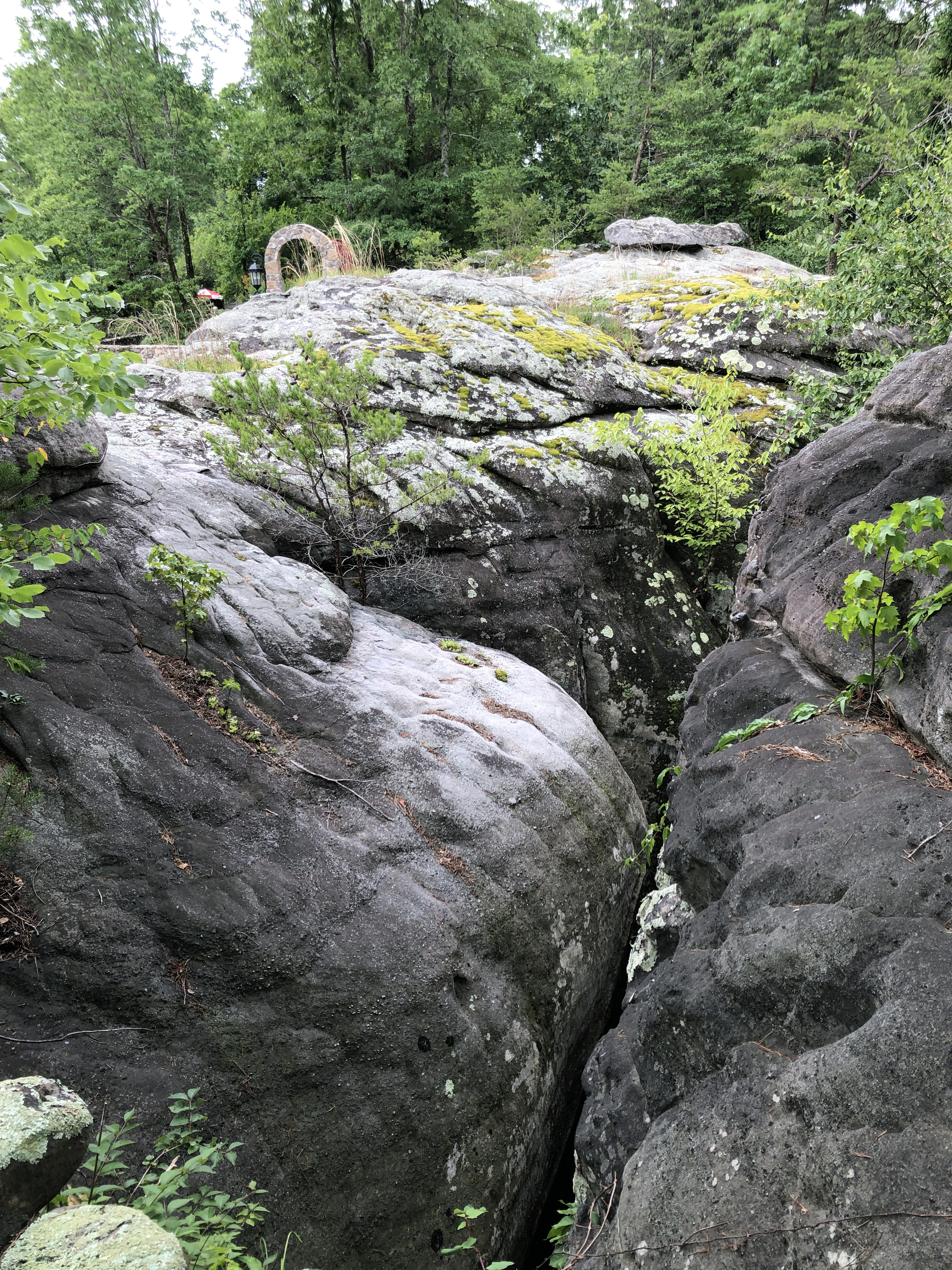 Rock Formations and Arch