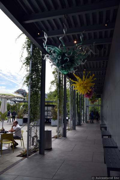 Chihuly Chandelier Walkway