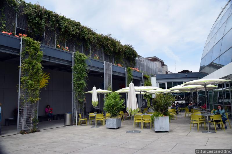 Chihuly Garden Outdoor Eating Area