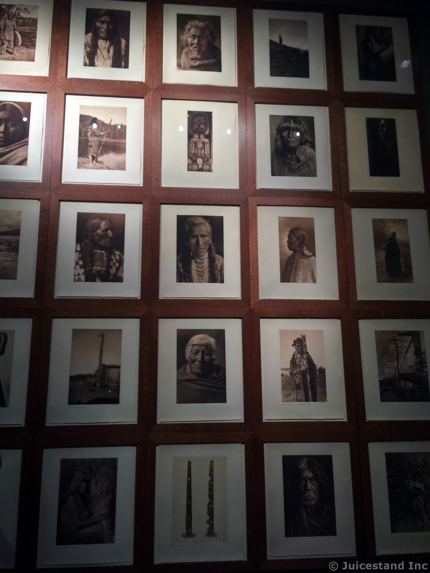 Native American Portraits at Chihuly Garden and Glass