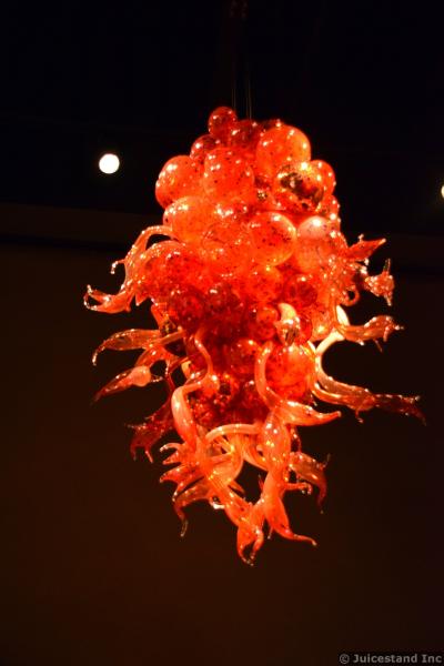 Red Heart-Like Chandelier