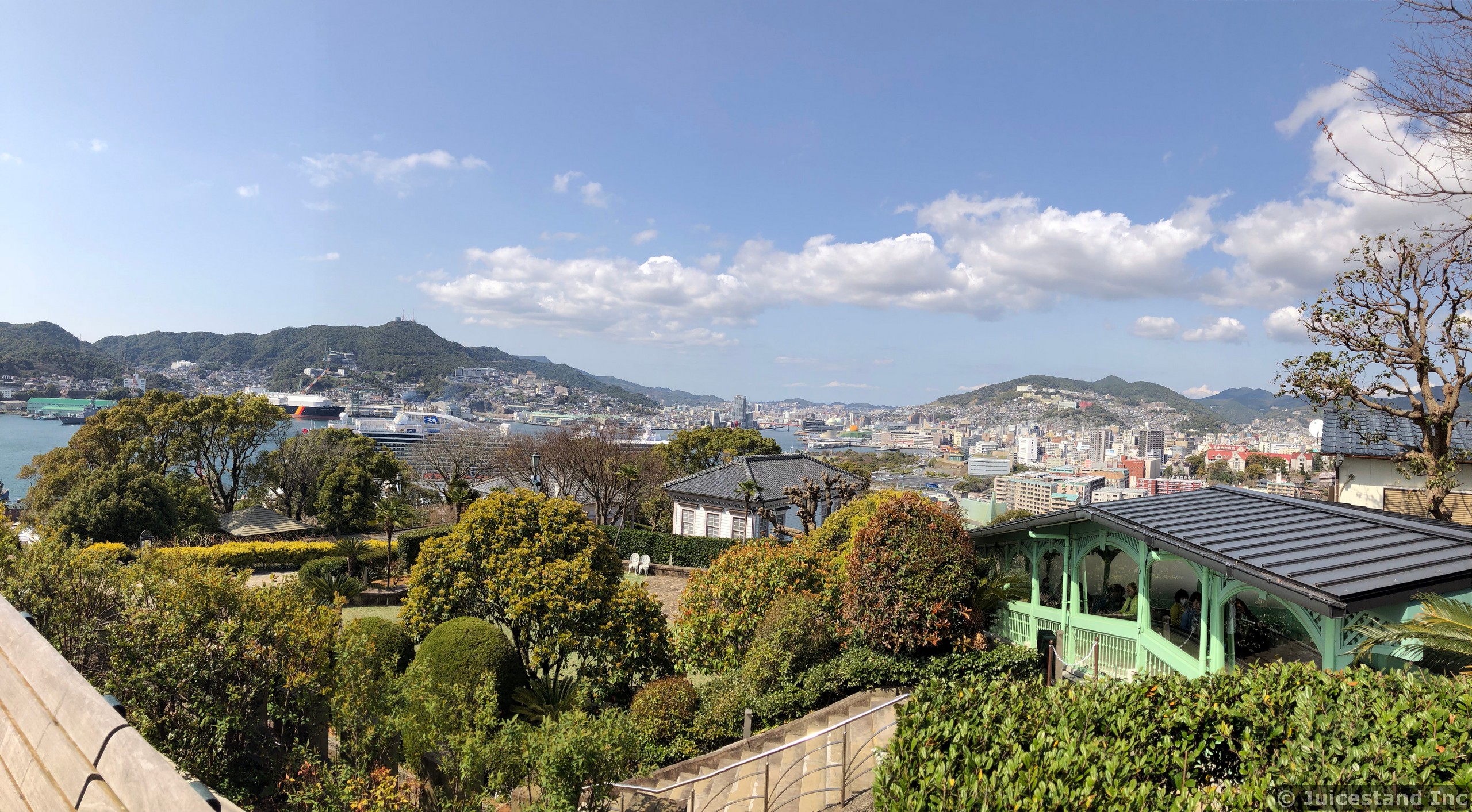 Nagasaki Harbor and Skyline