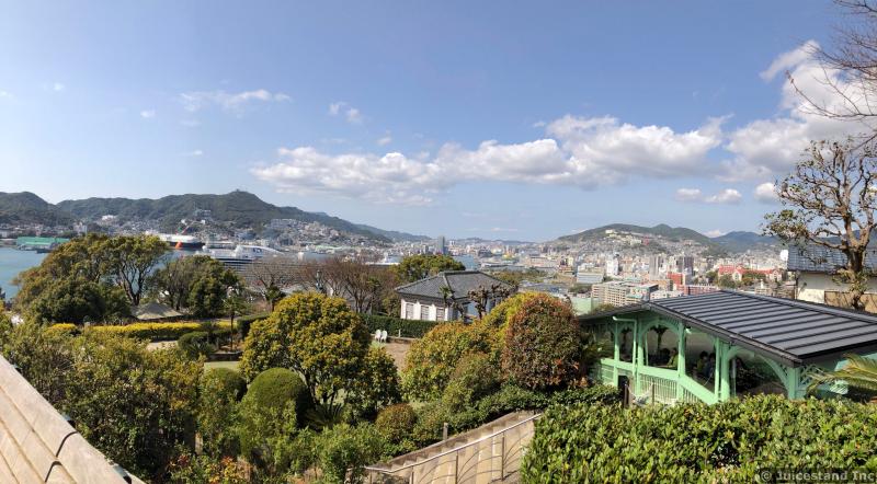 Nagasaki Harbor and Skyline