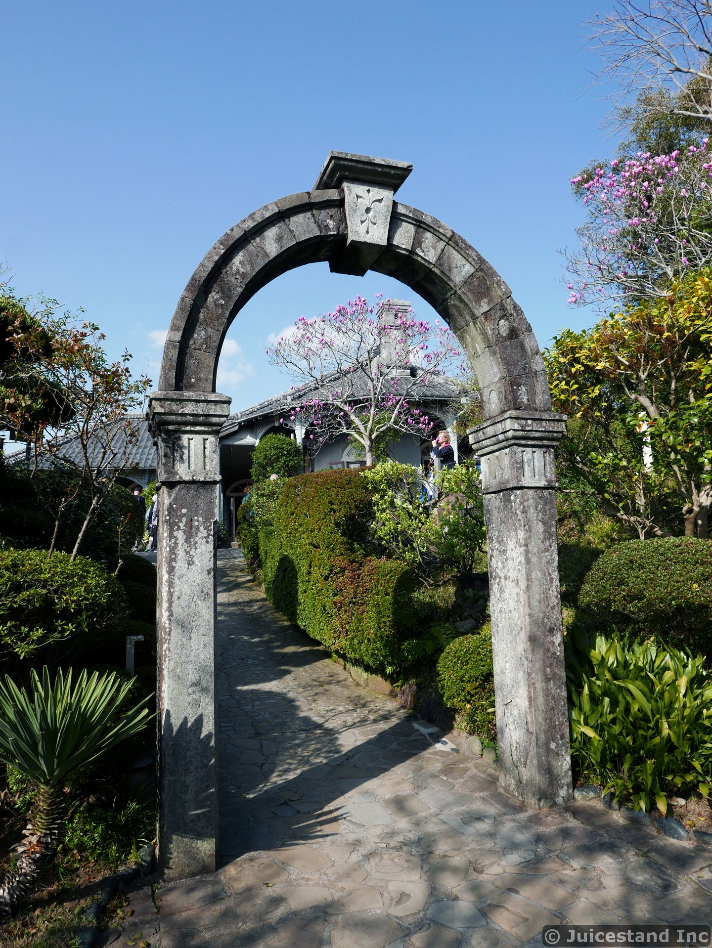 Stone Archway near Glover House