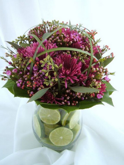centerpiece lime green purple.PNG