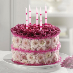 Dark and light pink fresh flowers birthday cake.PNG