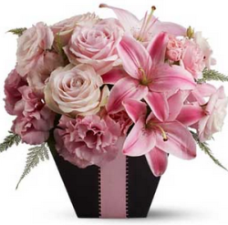 Pink chic birthday bouquet pictures.PNG