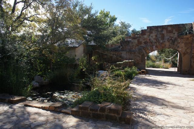 Pond within entrance of Lady Bird Johnson Wildflower Center.jpg