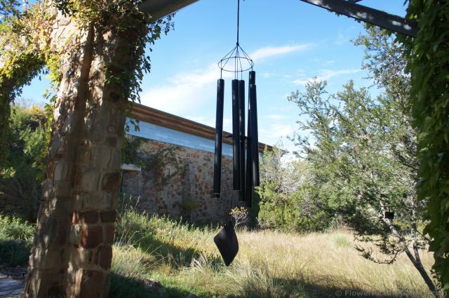 Large wind chime at the meadows area Lady Bird Johnson Wildflower Center.jpg